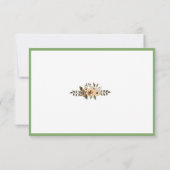 詳細カードで計画が簡単に 招待状 (裏面)