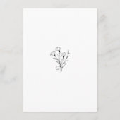 詳細カードのミニマルエレガントリストスクリプト情報 エンクロージャーカード (裏面)