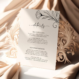 詳細カードのミニマルエレガントリストスクリプト情報 エンクロージャーカード