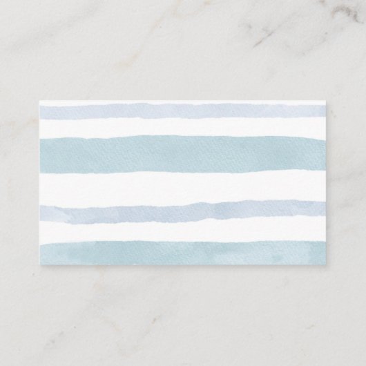 詳細カードブルー熱気球ジャングル動物 エンクロージャーカード (裏面)