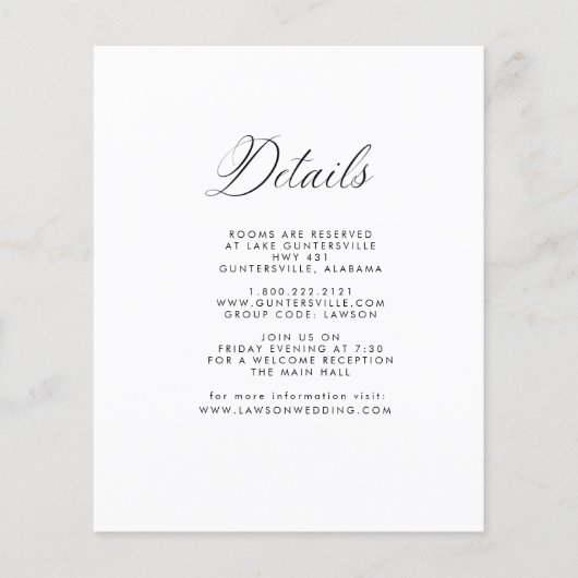 詳細カード (正面)