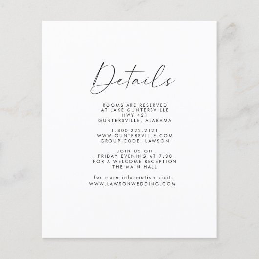 詳細カード (正面)