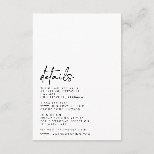 詳細カード エンクロージャーカード (正面)