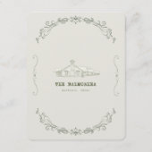 詳細カード エンクロージャーカード (裏面)