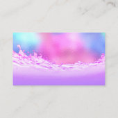 詳細カードWebサイト結婚トロピックのピンク波 エンクロージャーカード (裏面)