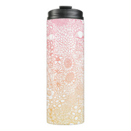 詳細ガーデンシーンアーティスト誕生日コーラルピーチ タンブラー