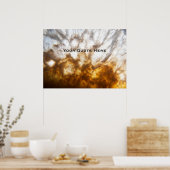 詳細シトリン結晶 ポスター (キッチン)