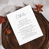 詳細シンプルズPumpkinsウェブサ結婚イト エンクロージャーカード