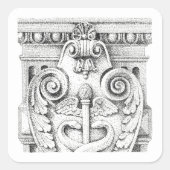 詳細スモールスクエアステッカー スクエアシール (正面)