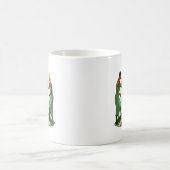 詳細タンザニアの紋章付き外衣 コーヒーマグカップ (中央)
