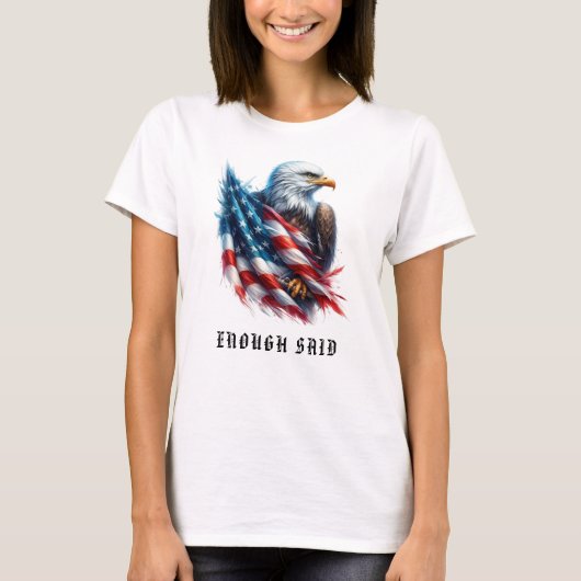 *~*詳細バルドイーグルAP16アメリカ国旗USA Tシャツ (正面)