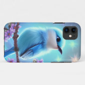 詳細ファンタジーかわいいかわいい赤ちゃん青の鳥 Case-Mate iPhoneケース (裏面(横))