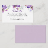 詳細フローラパーペル包囲器カード エンクロージャーカード (正面/裏面)