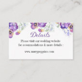 詳細フローラパーペル包囲器カード エンクロージャーカード (正面)