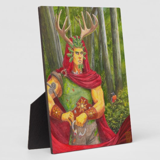 詳細ポートレートザケルヌノスザケルトオークキング フォトプラーク (側面)