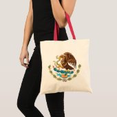 詳細メキシコの紋章付き外衣 トートバッグ (正面(商品))