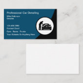 詳細モダンサー車のビス 名刺 (正面/裏面)