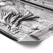 詳細レリーフ、 浮き彫り ポスター (角)