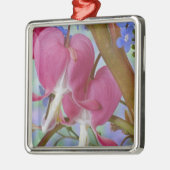 詳細出血ハートとブルンネラ·ジャック メタルオーナメント (左)