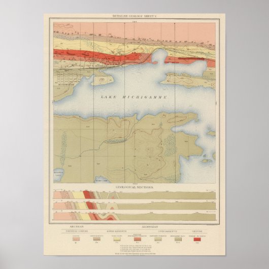 詳細地質シートV ポスター (正面)