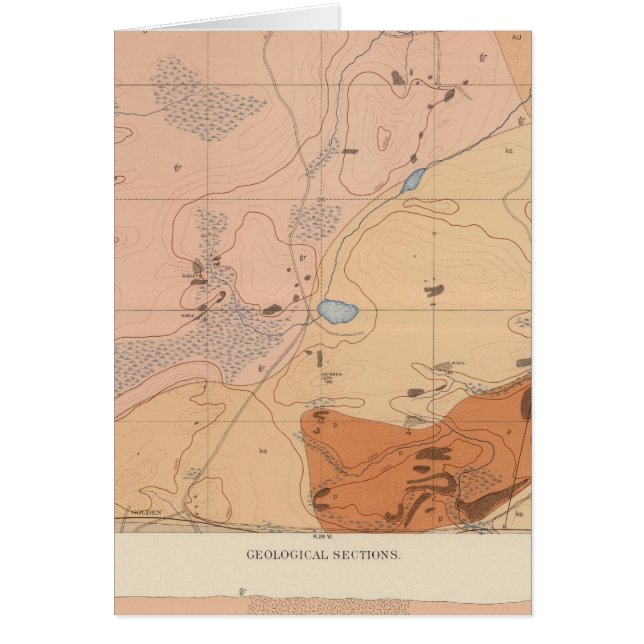 詳細地質シートXXI (正面)