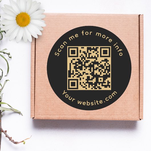 詳細情報はQRコードをスキャンしてください ラウンドシール