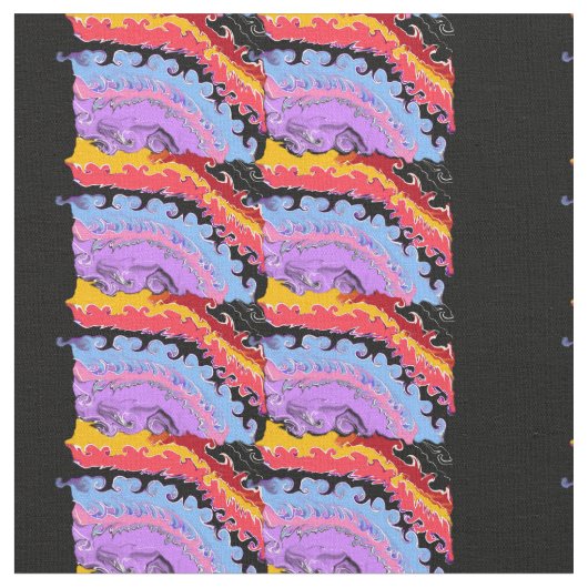 詳細抽象芸術 ファブリック (クローズアップ)