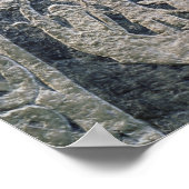 詳細石写真 ポスター (角)