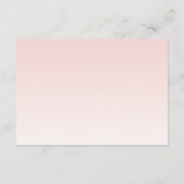 詳細結婚バラ金ゴールドブルゴーニュ披露宴 エンクロージャーカード (裏面)