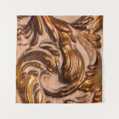 詳細装飾用写真フレーム、ブロンズ色。  タペストリー (正面(横))