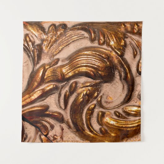 詳細装飾用写真フレーム、ブロンズ色。  タペストリー (正面)