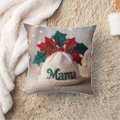 詳細3Dベビー帽子、ホリー、微妙な"ママ" クッション (ブランケット)