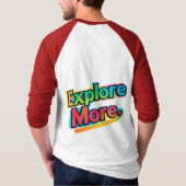 詳細 – はっきりした & カラフル Adventure T-Shirt Tシャツ (裏面)