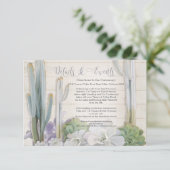 詳細 イベント 案内 砂漠 サボテン 多肉植物 エンクロージャーカード (スタンド正面)