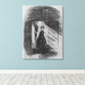 詳細・オブ・エイミー・ドリット キャンバスプリント (インサイチュ (ウッドフロア))