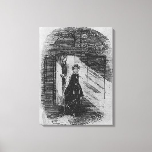 詳細・オブ・エイミー・ドリット キャンバスプリント (正面)