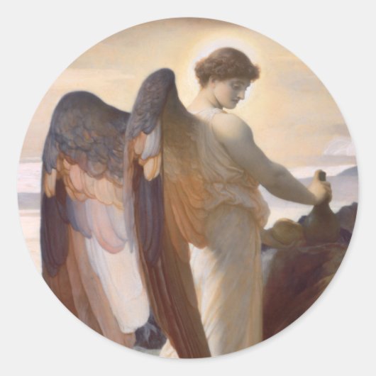 詳細・オブ・エンジェル，荒野のエリヤ ラウンドシール (正面)