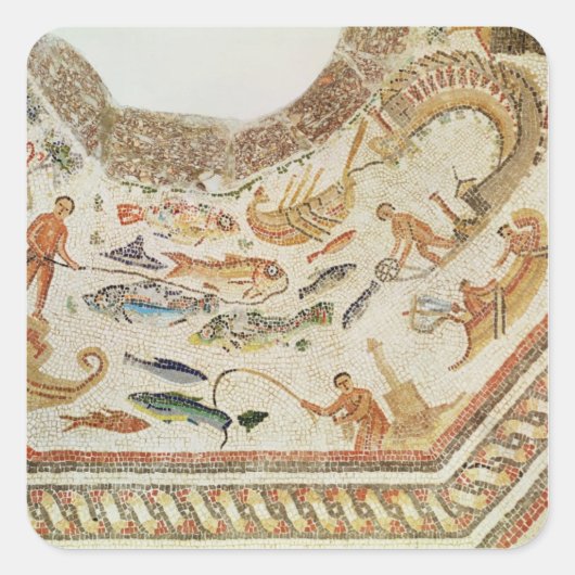 詳細・オブ・フィッシュ・from Vega Baja スクエアシール (正面)