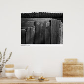 詳細・オブ・フェンス、カリフォルニア州サンタクルーズ， 1963 ポスター (キッチン)