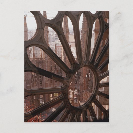 詳細・オブ・ラ・サグラダ・ファミリア，バルセロナ，スペイン ポストカード (正面)