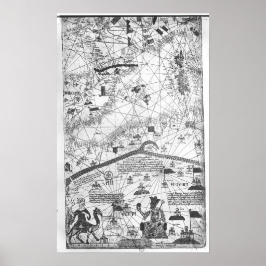 詳細:カタロニア・アトラス, 1375 ポスター (正面)