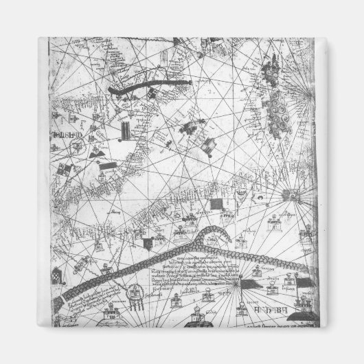 詳細:カタロニア・アトラス, 1375 マグネット (正面)