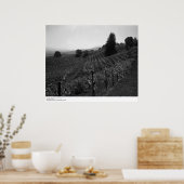 詳細、セントヘレナ近郊のドレーパーヴィンヤード， 1966 ポスター (キッチン)