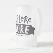 詳細 フロストグラスビールジョッキ (正面右)