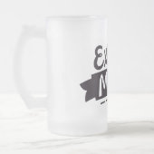 詳細 フロストグラスビールジョッキ (左)