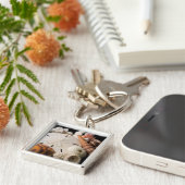 詳細,世界中の貝の殻 キーホルダー (側面)