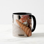 詳細,世界中の貝の殻 マグカップ (正面右)