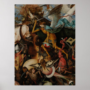 詳細:反乱天使秋by Pieter Bruegel ポスター