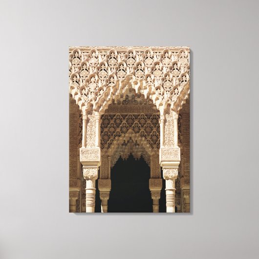 詳細,宮廷から キャンバスプリント (正面)