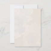 詳細-素朴薄紫とアラバスターピーニーフローラ 招待状 (裏面)